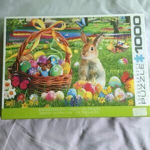 Easter Garden Puzzle - 1000 Pieces NIB